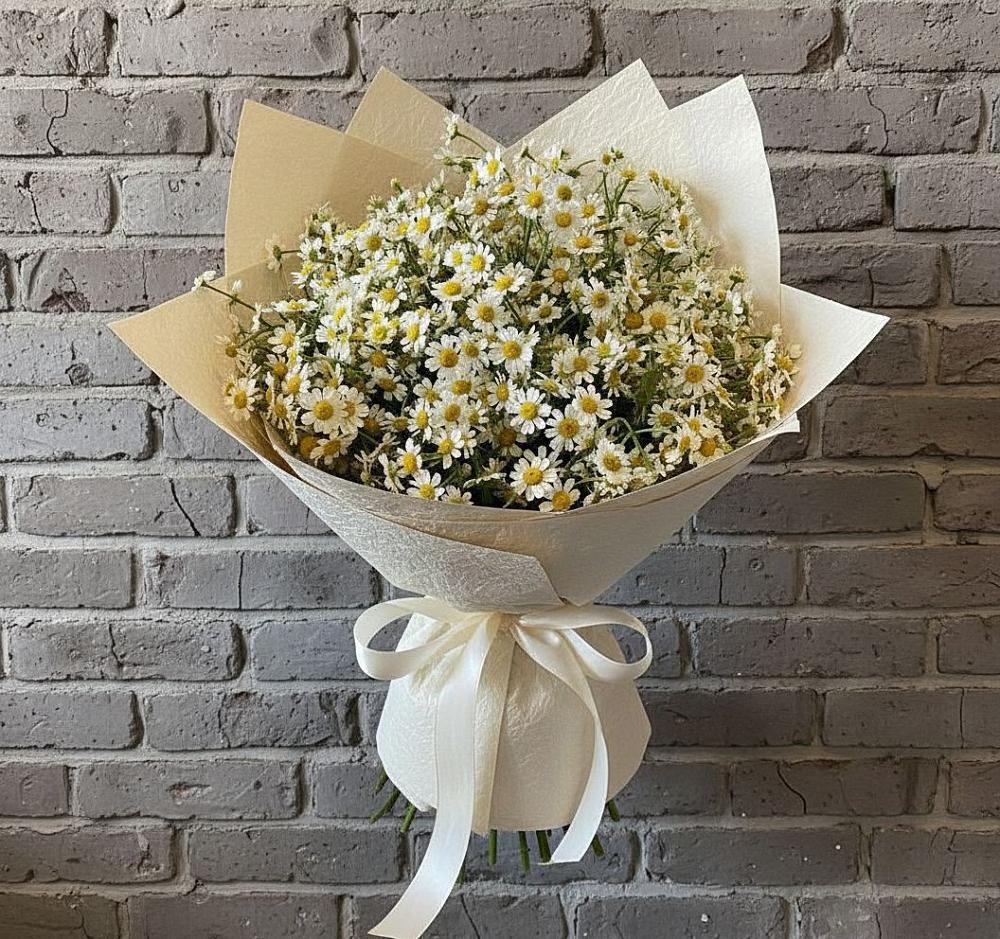 Букет цветов из: Ромашки в Кольцово Свердловская область