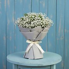 Букет цветов из:  Гипсофила в Кольцово Свердловская область