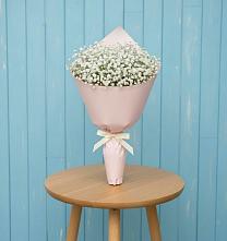 Букет цветов из:  Гипсофила в Кольцово Свердловская область