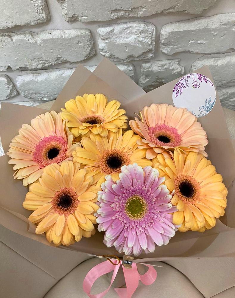 Букет цветов из: Герберы в Кольцово Свердловская область