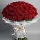 Букет 101 Красная роза Блэк Мэджик в Кольцово Свердловская область