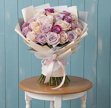 Букет цветов из:  Розы в Кольцово Свердловская область