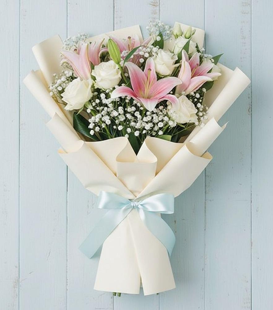 Букет цветов из: Лилии в Кольцово Свердловская область