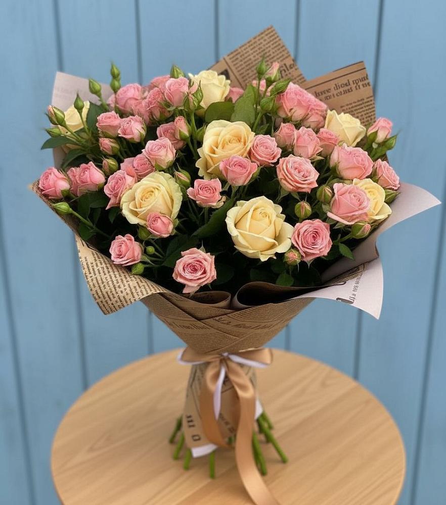 Букет цветов из: Розы в Кольцово Свердловская область