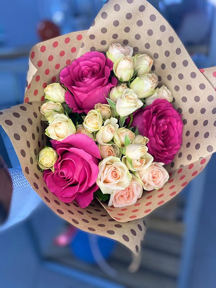 Букет цветов из: Розы в Кольцово Свердловская область