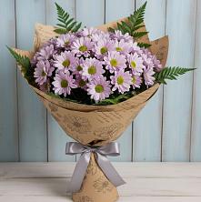 Букет цветов из:  Хризантемы в Кольцово Свердловская область