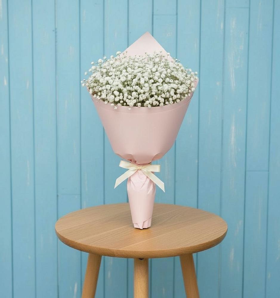 Букет цветов из: Гипсофила в Кольцово Свердловская область