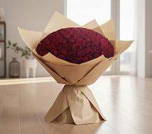 Букет 101 Красная роза в Кольцово Свердловская область