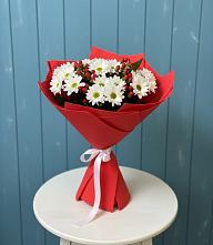 Букет цветов из:  Хризантемы в Кольцово Свердловская область