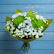 Букет цветов из:  Хризантемы в Кольцово Свердловская область