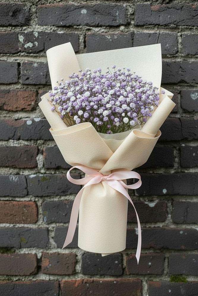 Букет цветов из: Гипсофила в Кольцово Свердловская область