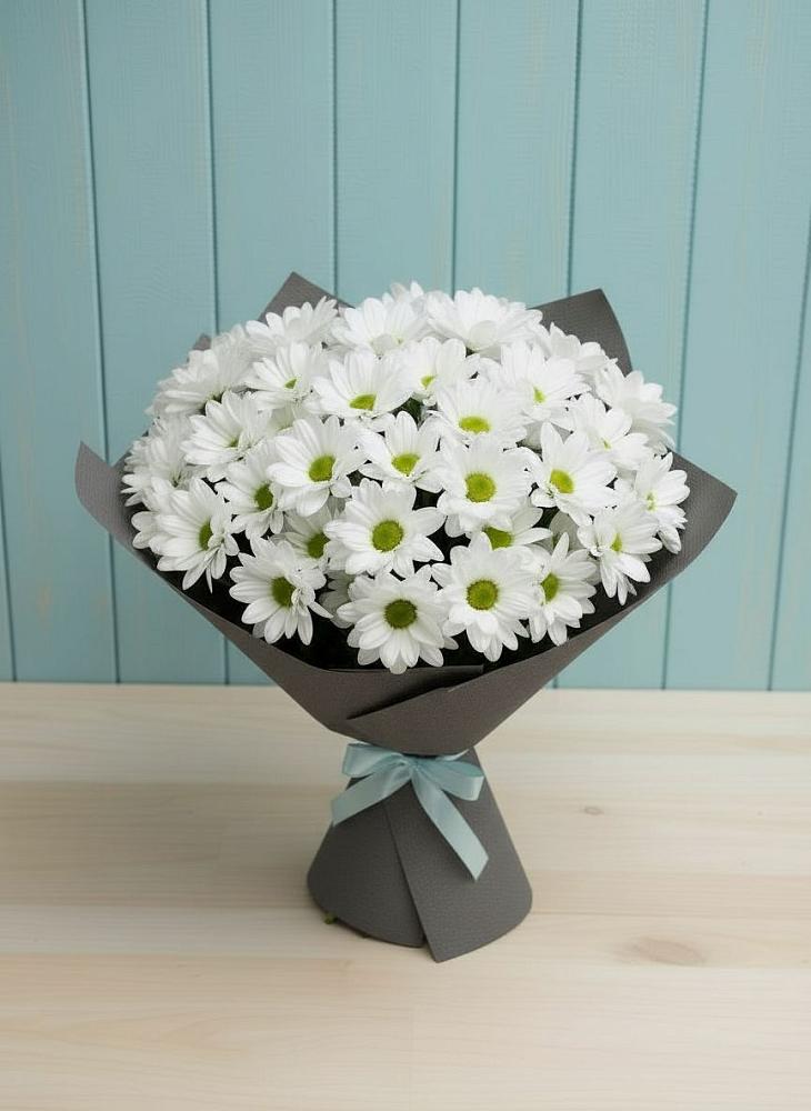 Букет цветов из: Хризантемы в Кольцово Свердловская область