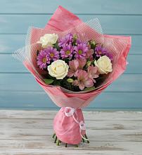 Букет цветов из:  Герберы в Кольцово Свердловская область