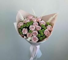 Букет цветов из:  Розы и Хризантемы в Кольцово Свердловская область