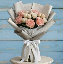 Букет цветов из:  Розы в Кольцово Свердловская область