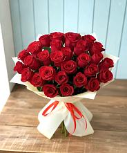 Букет 29 Красных роз в Кольцово Свердловская область