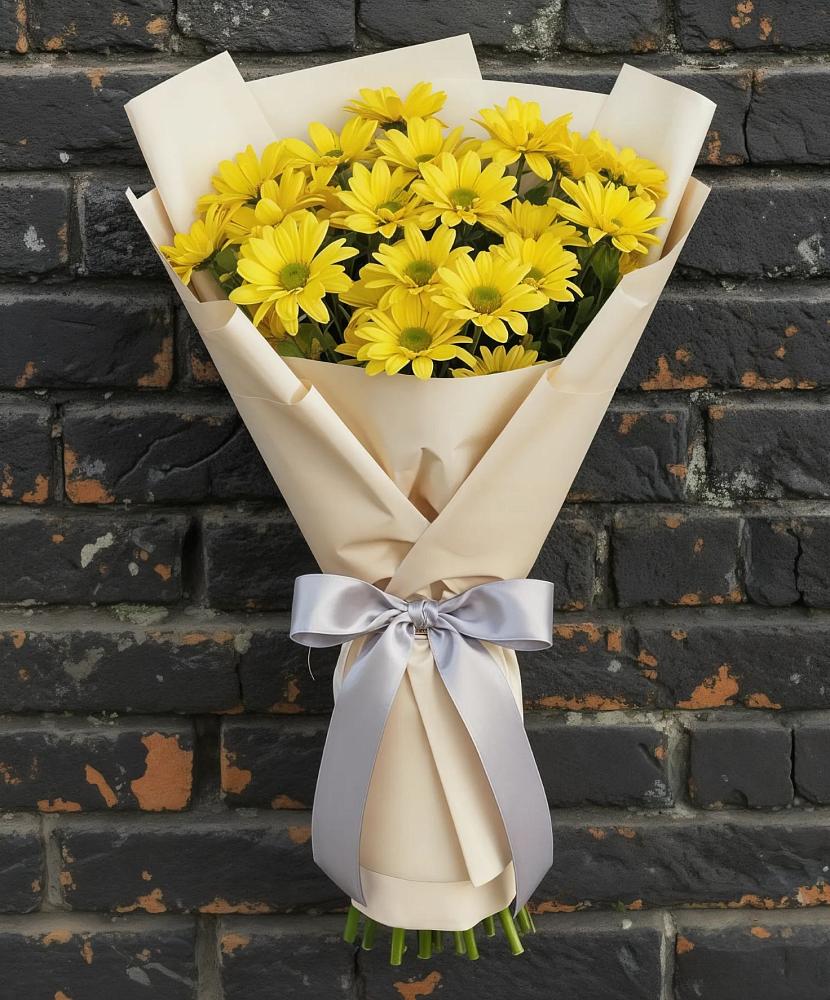 Букет цветов из: Хризантемы в Кольцово Свердловская область