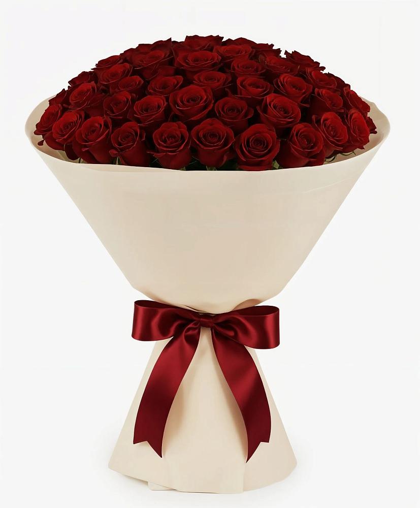 Букет 101 Бордовая роза Блэк Бакарра в Кольцово Свердловская область