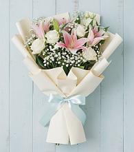 Букет цветов из:  Лилии в Кольцово Свердловская область