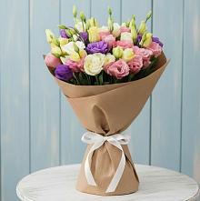 Букет цветов из:  Лизиантусы #REPLACE_PRED# Кольцово Свердловская область