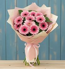 Букет цветов из:  Герберы в Кольцово Свердловская область