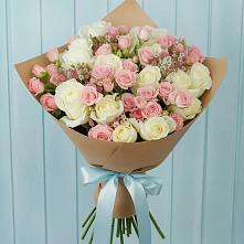 Букет цветов из:  Розы в Кольцово Свердловская область